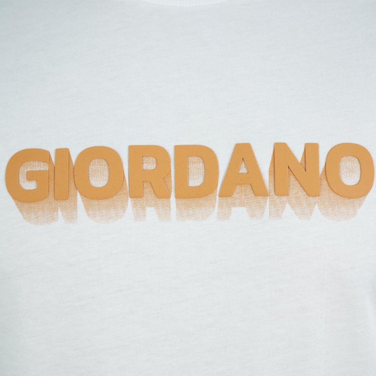 Men's Cotton Signature Print Tee S - Shop Giordano