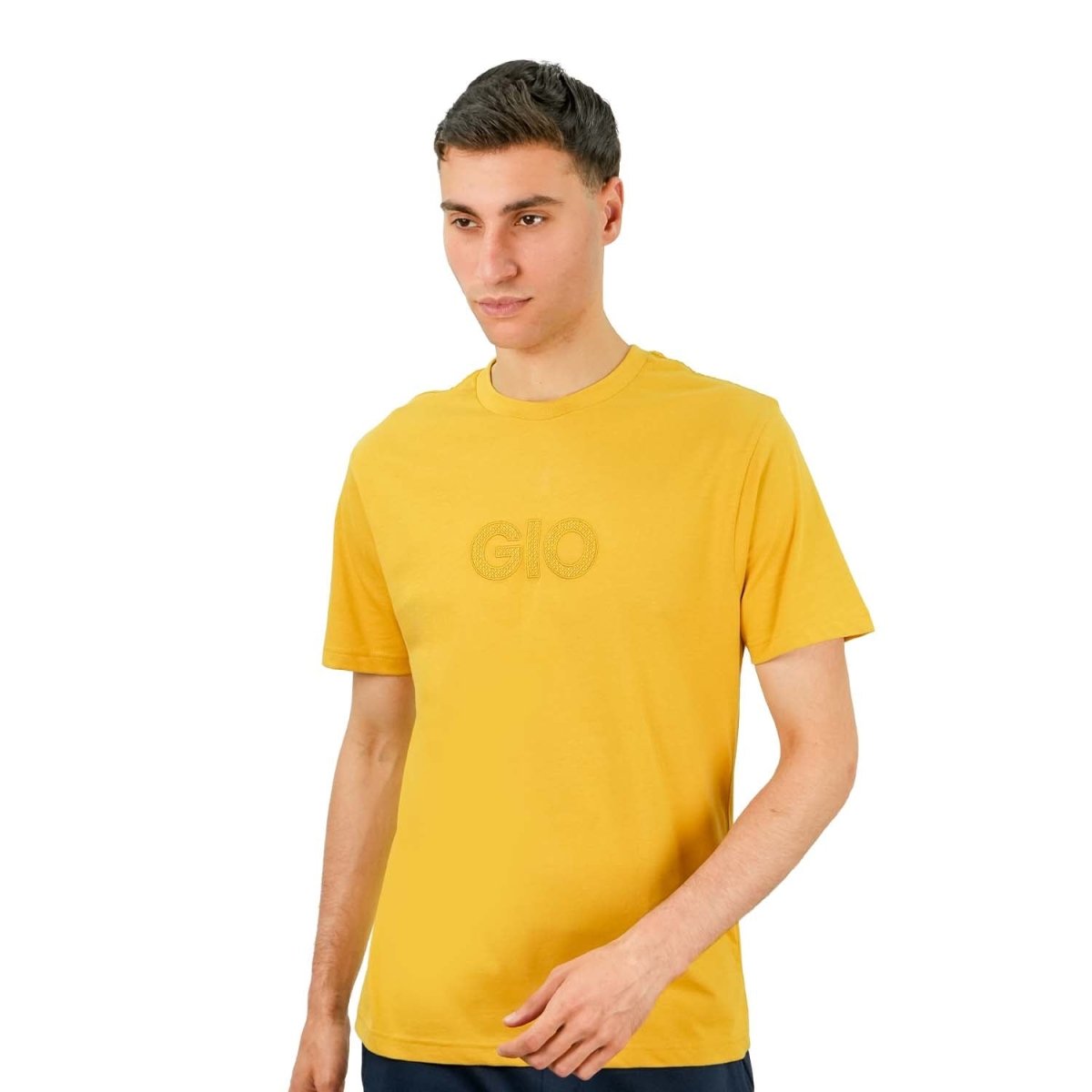 Men's Cotton Signature Print Tee - Giordano