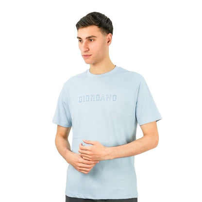 Men's Cotton Signature Print Tee - Giordano