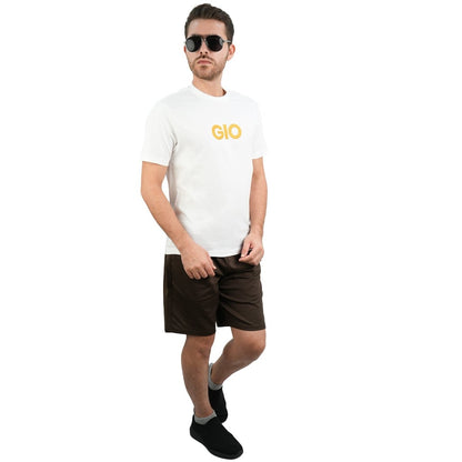 Men's Cotton Signature Print Tee - Giordano