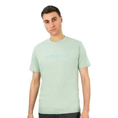Men's Cotton Signature Print Tee - Giordano