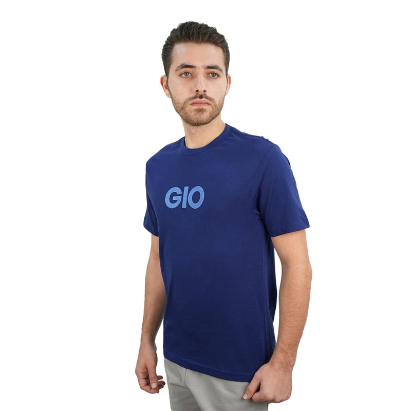 Men's Cotton Signature Print Tee S - Shop Giordano
