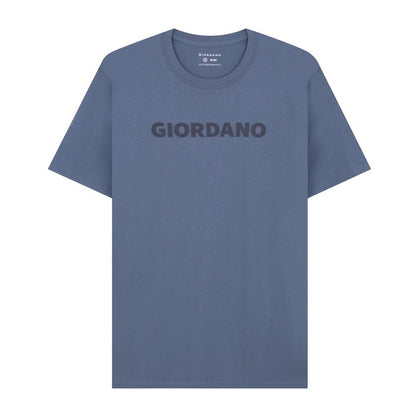 Men's Cotton Signature Print Tee - Giordano