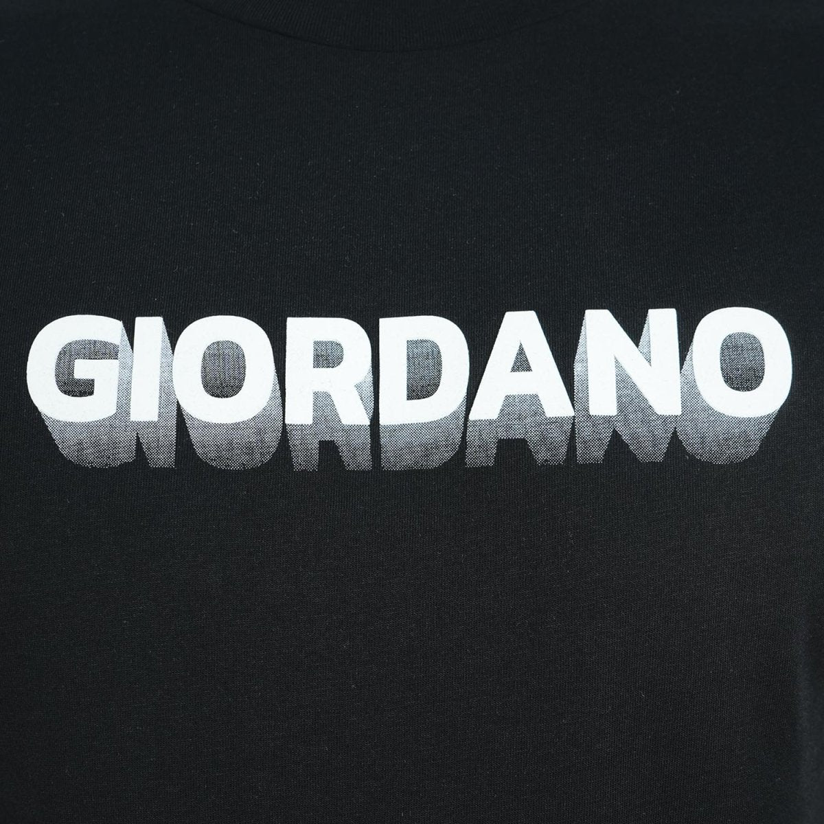 Men's Cotton Signature Print Tee S - Shop Giordano
