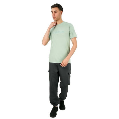 Men's Cotton Signature Print Tee - Giordano