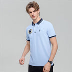 Giordano Men's Cotton Slim Fit Polo With Embroidery - first_variant_option_2 Premium Polo for Giordano