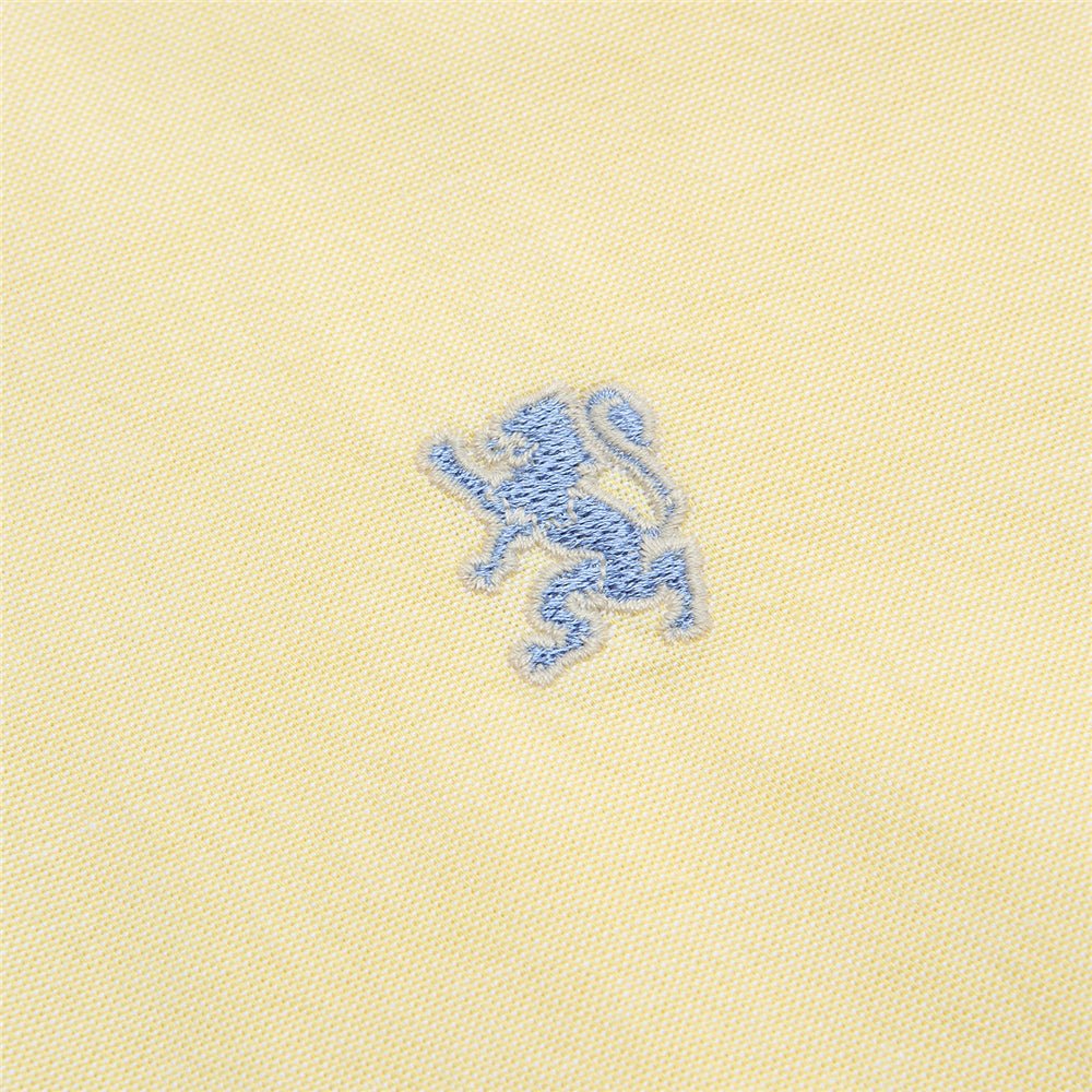 Men’S Cotton Slim Oxford Shirt With Embroidery S - Shop Giordano