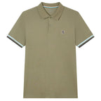 Men’S Cotton Slim Performance Polo With Small Lion Embroidery S - Shop Giordano