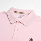 Men’S Cotton Slim Performance Polo With Small Lion Embroidery S - Shop Giordano