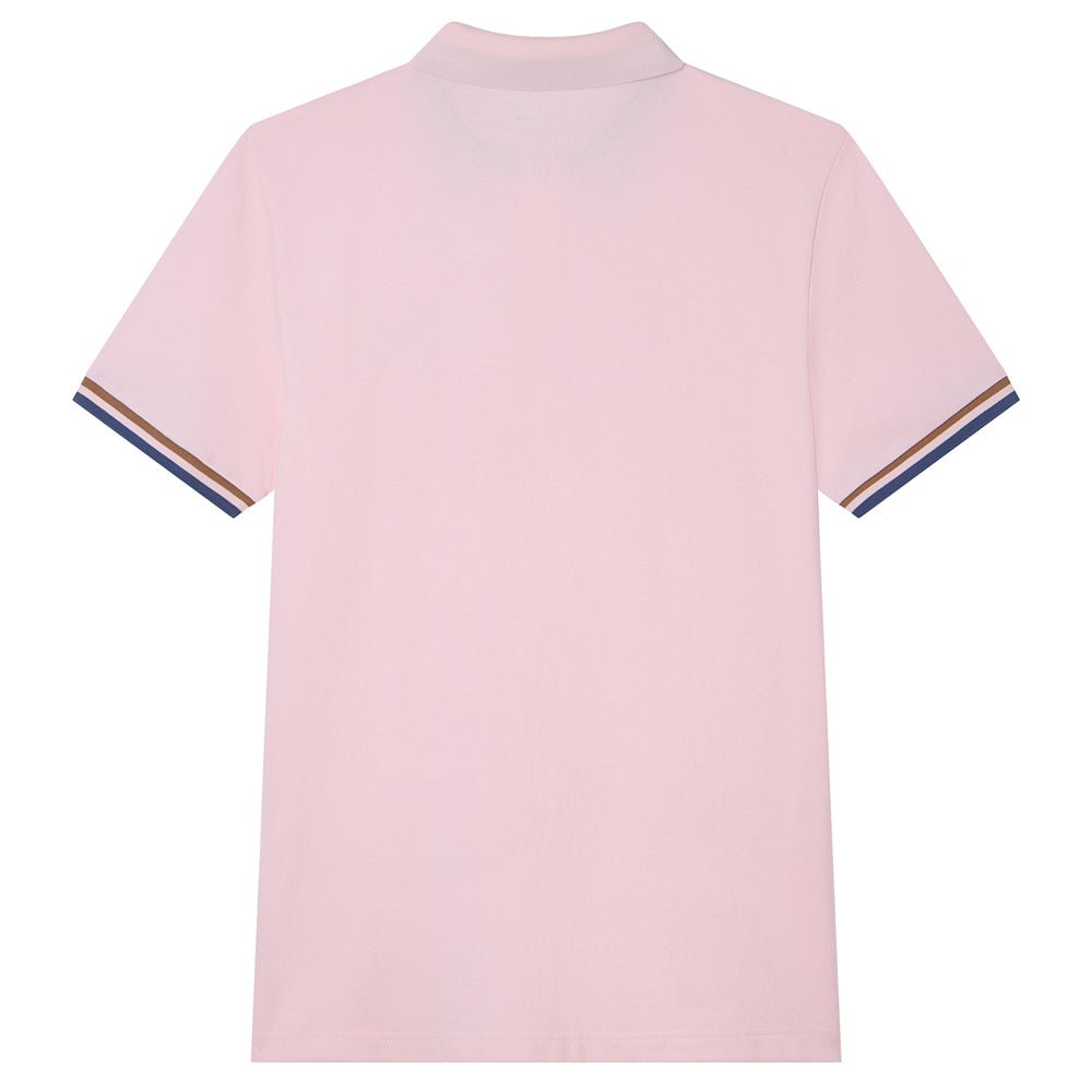 Men’S Cotton Slim Performance Polo With Small Lion Embroidery S - Shop Giordano