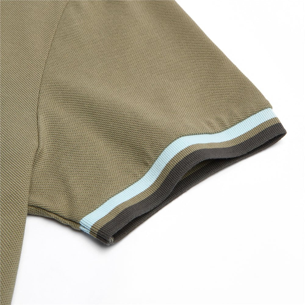 Men’S Cotton Slim Performance Polo With Small Lion Embroidery S - Shop Giordano