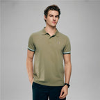 Men’S Cotton Slim Performance Polo With Small Lion Embroidery S - Shop Giordano
