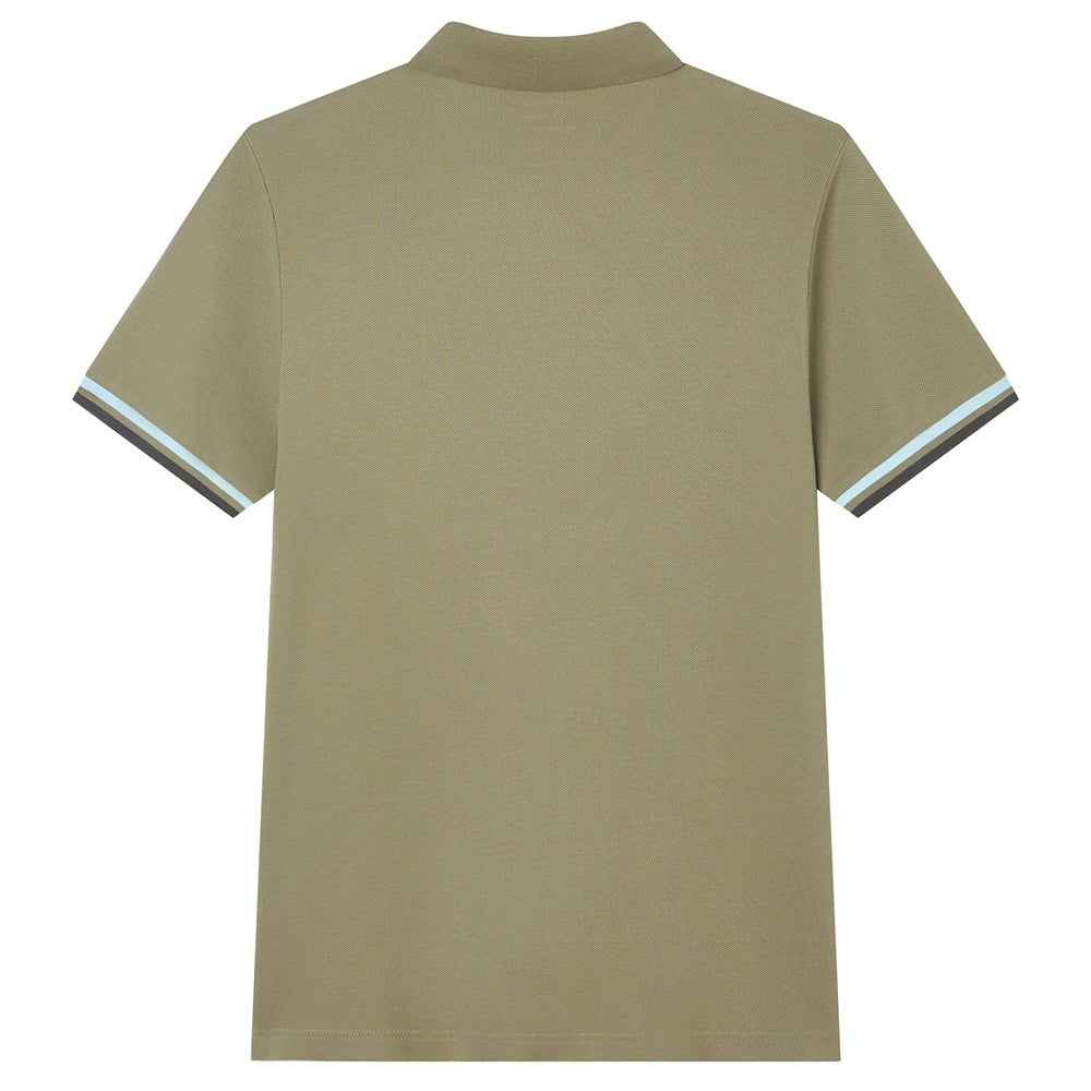 Men’S Cotton Slim Performance Polo With Small Lion Embroidery S - Shop Giordano