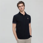 Men’S Cotton Slim Performance Polo With Small Lion Embroidery S - Shop Giordano