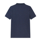 Giordano Men's Cotton Slim Pique Polo With Pattern Print - Premium Polo