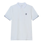 Giordano Men's Cotton Slim Pique Polo With Small Lion Embroidery - first_variant_option_2 Premium Polo for Giordano
