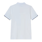 Giordano Men's Cotton Slim Pique Polo With Small Lion Embroidery - first_variant_option_2 Premium Polo for Giordano