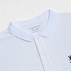 Giordano Men's Cotton Slim Pique Polo With Small Lion Embroidery - first_variant_option_2 Premium Polo for Giordano