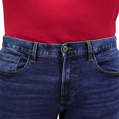 Men's Cotton Spandex Denim Low Rise Skinny Fit Tapered Jeans - Giordano