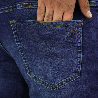 Men's Cotton Spandex Denim Low Rise Skinny Fit Tapered Jeans - Giordano