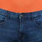 Men's Cotton Spandex Denim Low Rise Skinny Fit Tapered Jeans 30 - Shop Giordano