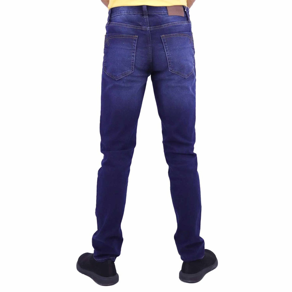 Men's Cotton Spandex Denim Low Rise Skinny Tapered Fit Jeans 30 - Shop Giordano