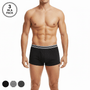 Men's Cotton Spandex Jersey 3 - Pack Trunks S - Shop Giordano