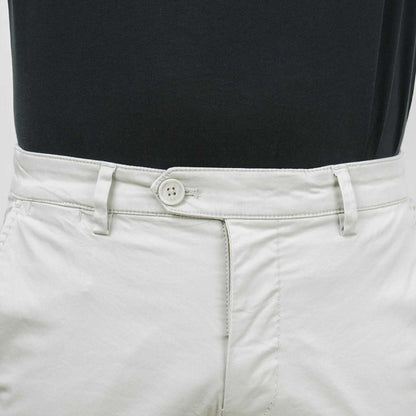 Men's Cotton Spandex Twill Slim Fit Khakis - Giordano