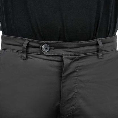 Men's Cotton Spandex Twill Slim Fit Khakis - Giordano