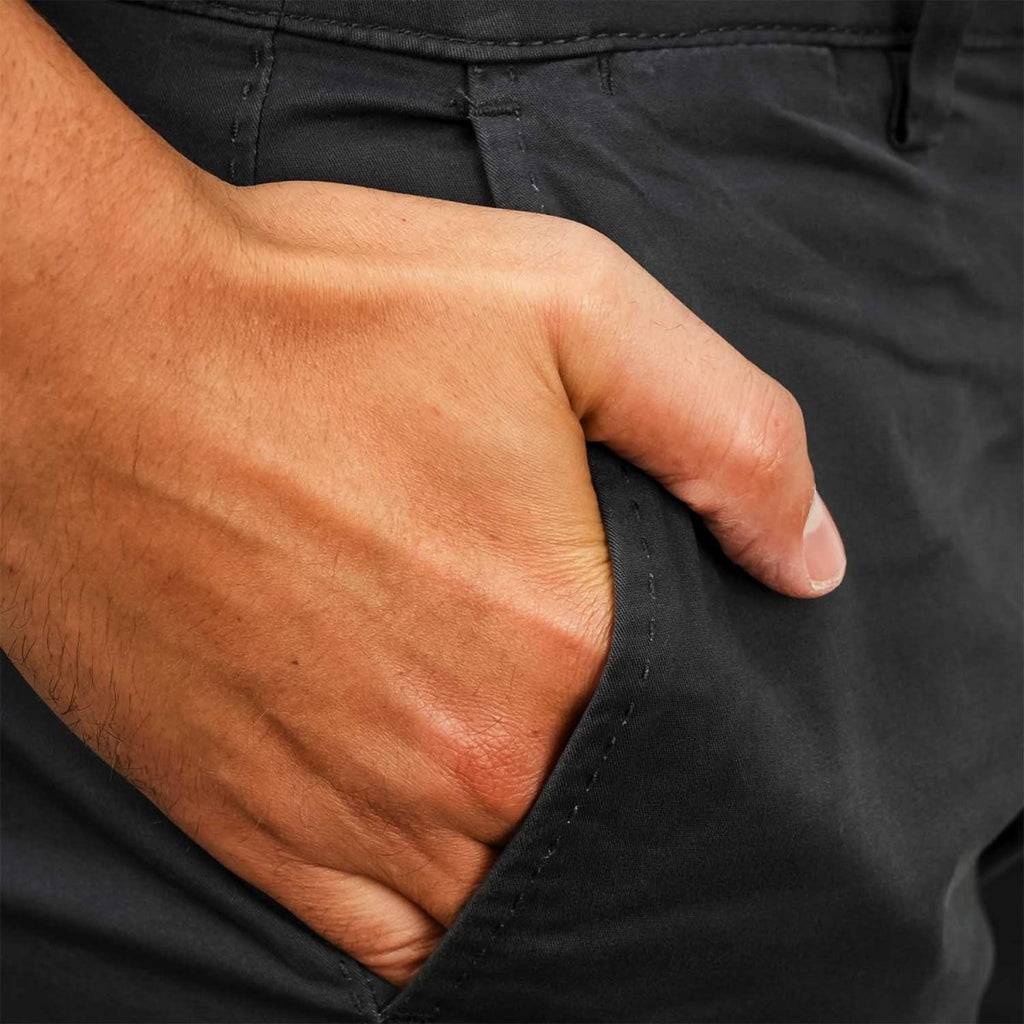 Men's Cotton Spandex Twill Slim Fit Khakis 30 - Shop Giordano