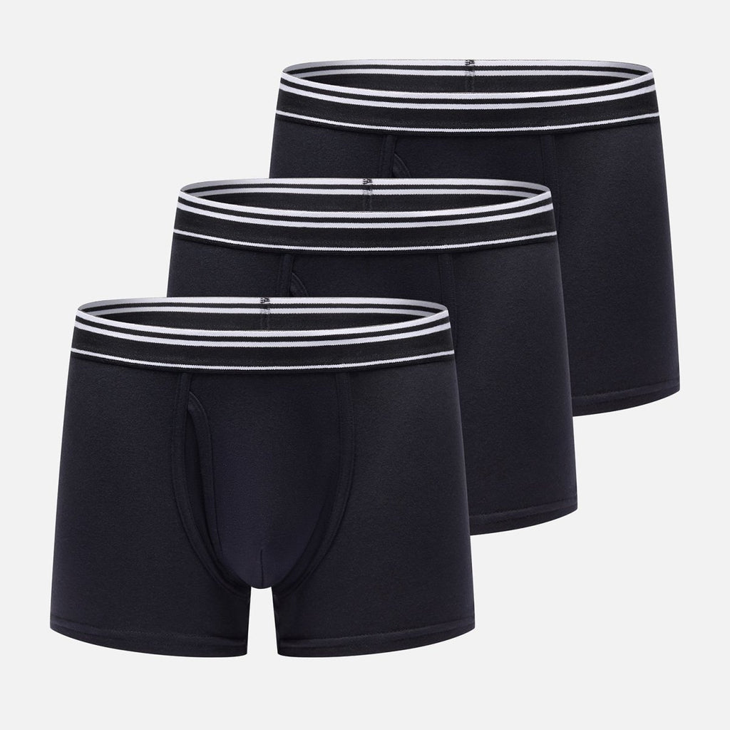 Giordano Men's Cotton Stretch Jersey Trunks 3 - Pack Essentials - first_variant_option_2 Premium Briefs for Giordano