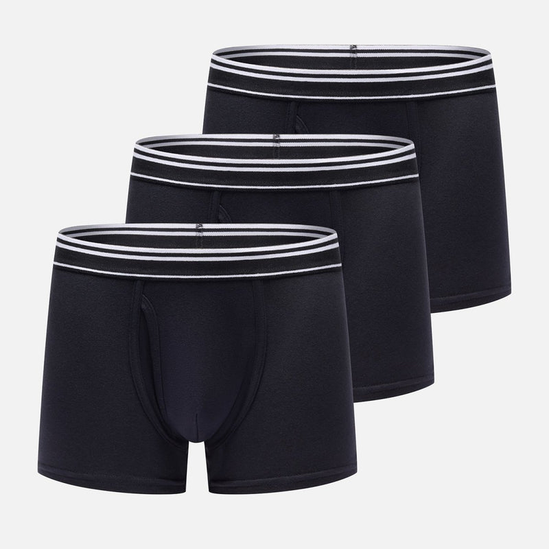 Giordano Men's Cotton Stretch Jersey Trunks 3 - Pack Essentials - first_variant_option_2 Premium Briefs for Giordano
