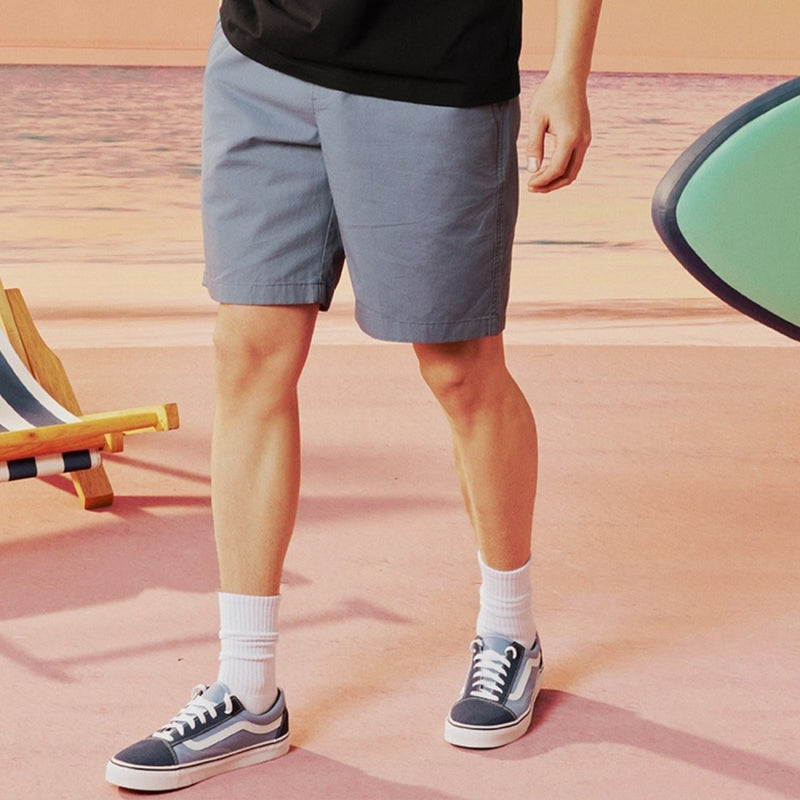 Giordano Men's Cotton Twill Bermuda Shorts - Premium Shorts