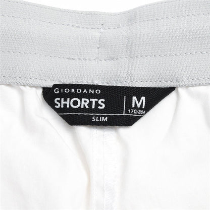 Men's Cotton Twill Bermuda Shorts - Comfort & Style - Giordano