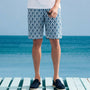 Men's Cotton Twill Bermuda Shorts: Slim Fit, Elastic Waist, Ultimate Comfort S - Shop Giordano