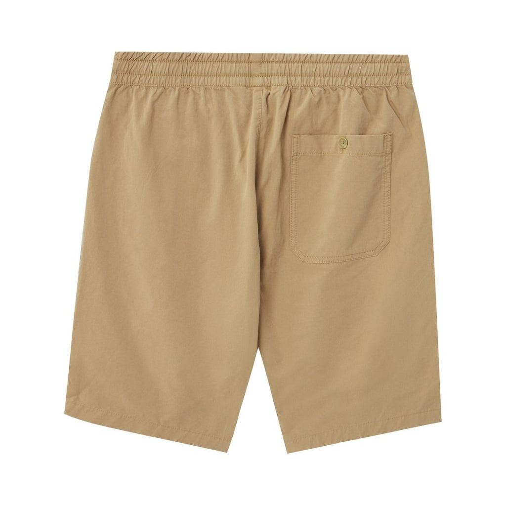 Men's Cotton Twill Bermuda Shorts: Slim Fit, Elastic Waist, Ultimate Comfort S - Shop Giordano