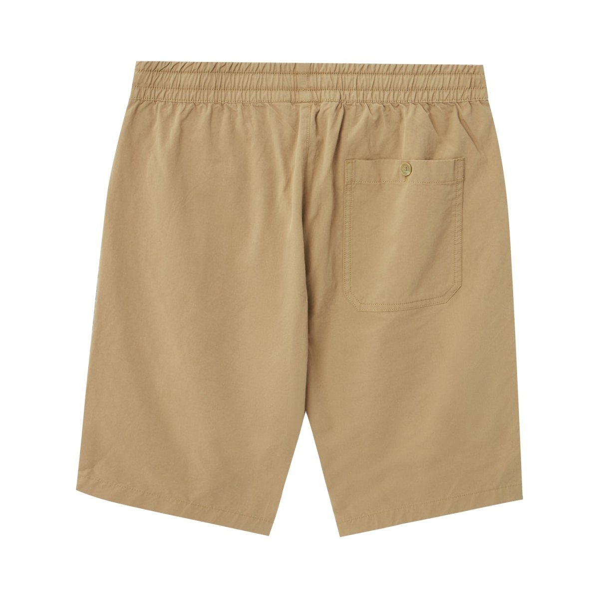 Men's Cotton Twill Bermuda Shorts: Slim Fit, Elastic Waist, Ultimate Comfort - Giordano