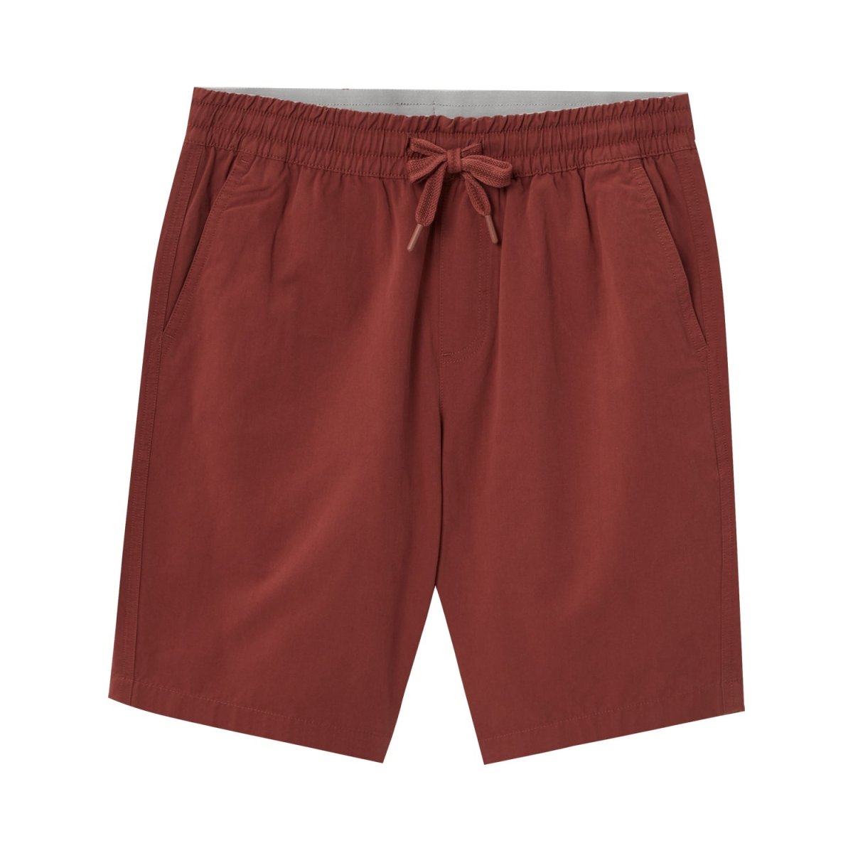 Men's Cotton Twill Bermuda Shorts: Slim Fit, Elastic Waist, Ultimate Comfort - Giordano