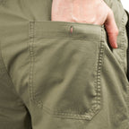 Men's Cotton Twill Bermuda Shorts: Slim Fit, Elastic Waist, Ultimate Comfort S - Shop Giordano