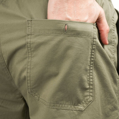 Men's Cotton Twill Bermuda Shorts: Slim Fit, Elastic Waist, Ultimate Comfort - Giordano