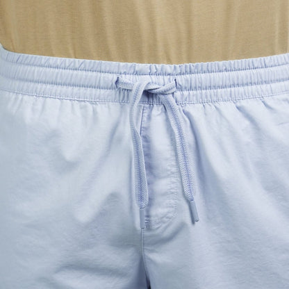 Men's Cotton Twill Bermuda Shorts: Slim Fit, Elastic Waist, Ultimate Comfort - Giordano