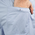 Men's Cotton Twill Bermuda Shorts: Slim Fit, Elastic Waist, Ultimate Comfort S - Shop Giordano