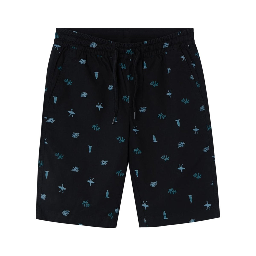 Giordano Men's Cotton Twill Bermuda Shorts: Slim Fit, Elastic Waist, Ultimate Comfort - Premium Shorts