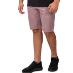 Men's Cotton Twill Bermuda Shorts: Slim Fit, Elastic Waist, Ultimate Comfort S - Shop Giordano