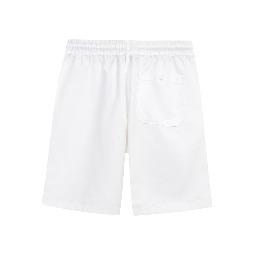 Men's Cotton Twill Bermuda Shorts: Slim Fit, Elastic Waist, Ultimate Comfort S - Shop Giordano