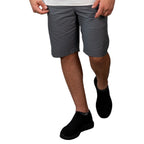 Men's Cotton Twill Bermuda Shorts: Slim Fit, Elastic Waist, Ultimate Comfort S - Shop Giordano