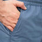 Men's Cotton Twill Cargo Shorts: Relaxed Fit, Elastic Waist Comfort S - Shop Giordano