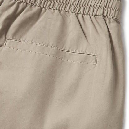Men's Cotton Twill Cargo Shorts: Relaxed Fit, Elastic Waist Comfort - Giordano