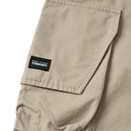 Men's Cotton Twill Cargo Shorts: Relaxed Fit, Elastic Waist Comfort S - Shop Giordano