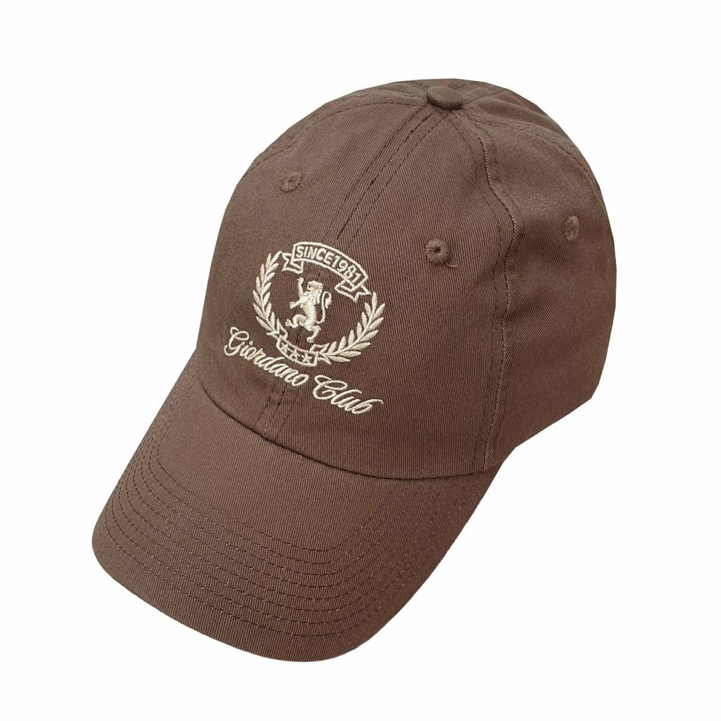 Men’S Cotton Twill Embroidered Adjustable Baseball Cap Free Size - Shop Giordano